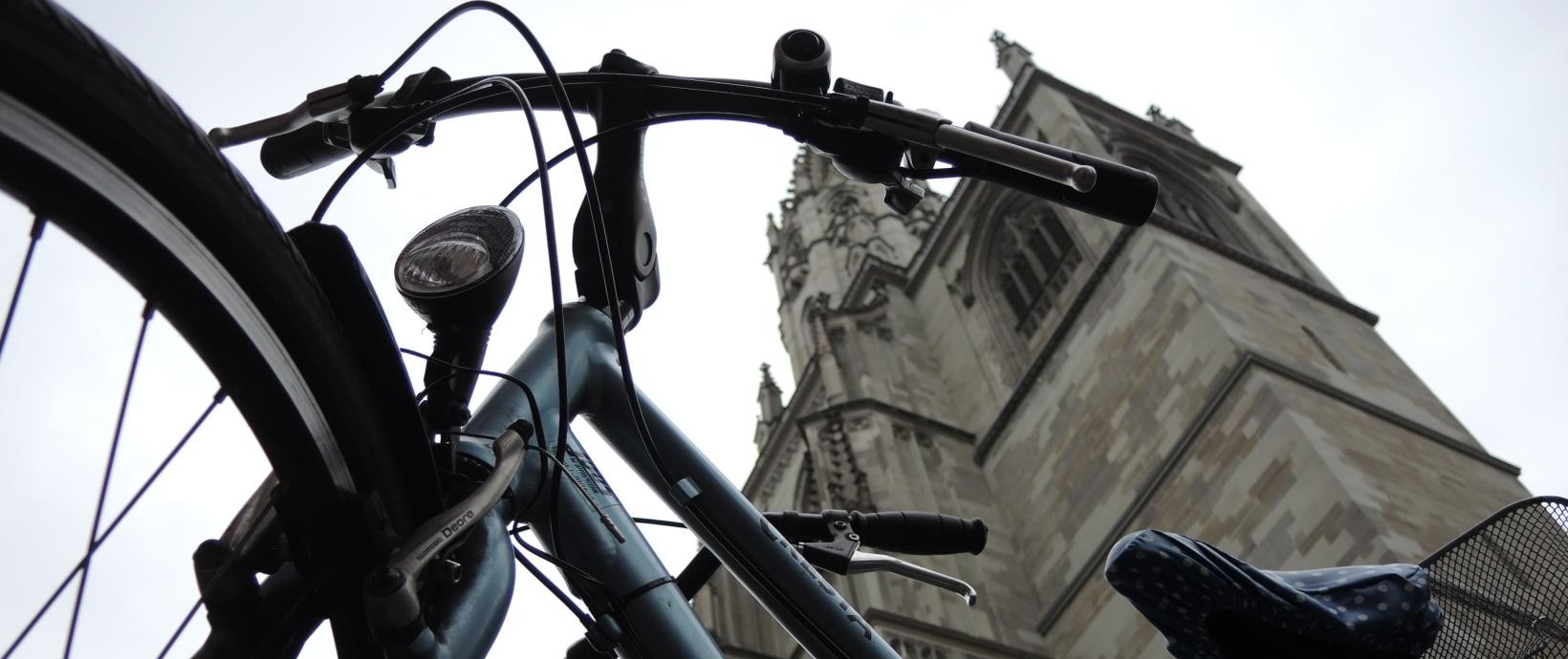 Fahrrad am Münster (Foto: Stadt Konstanz)