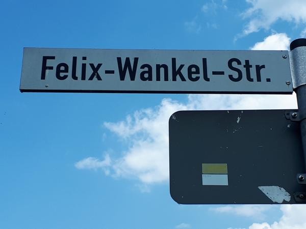 Straßenschild Werner-Sombart-Straße