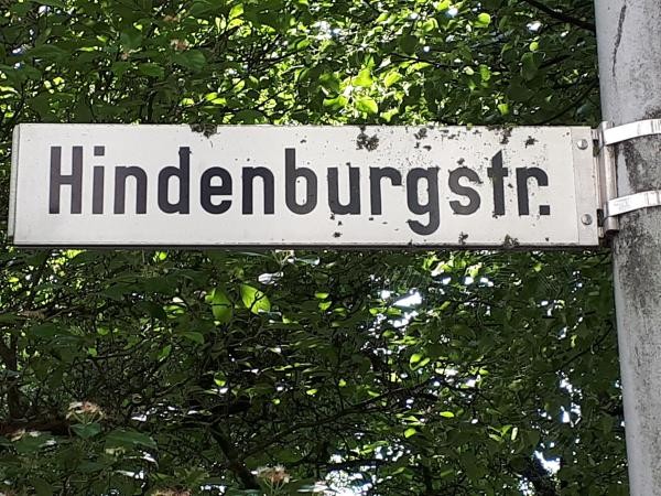 Straßenschild Werner-Sombart-Straße