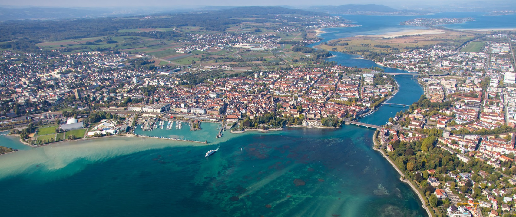 Bild: Achim Mende Luftbild von Konstanz