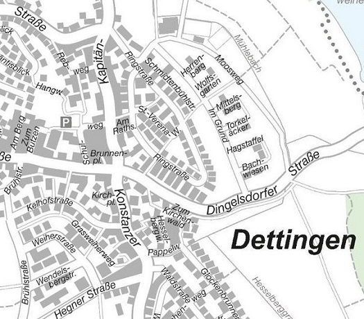 OM Dettingen Ortsmitte Dettingen