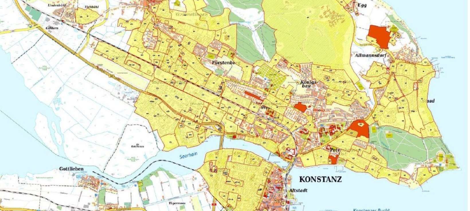 Karte Bauleitplanung