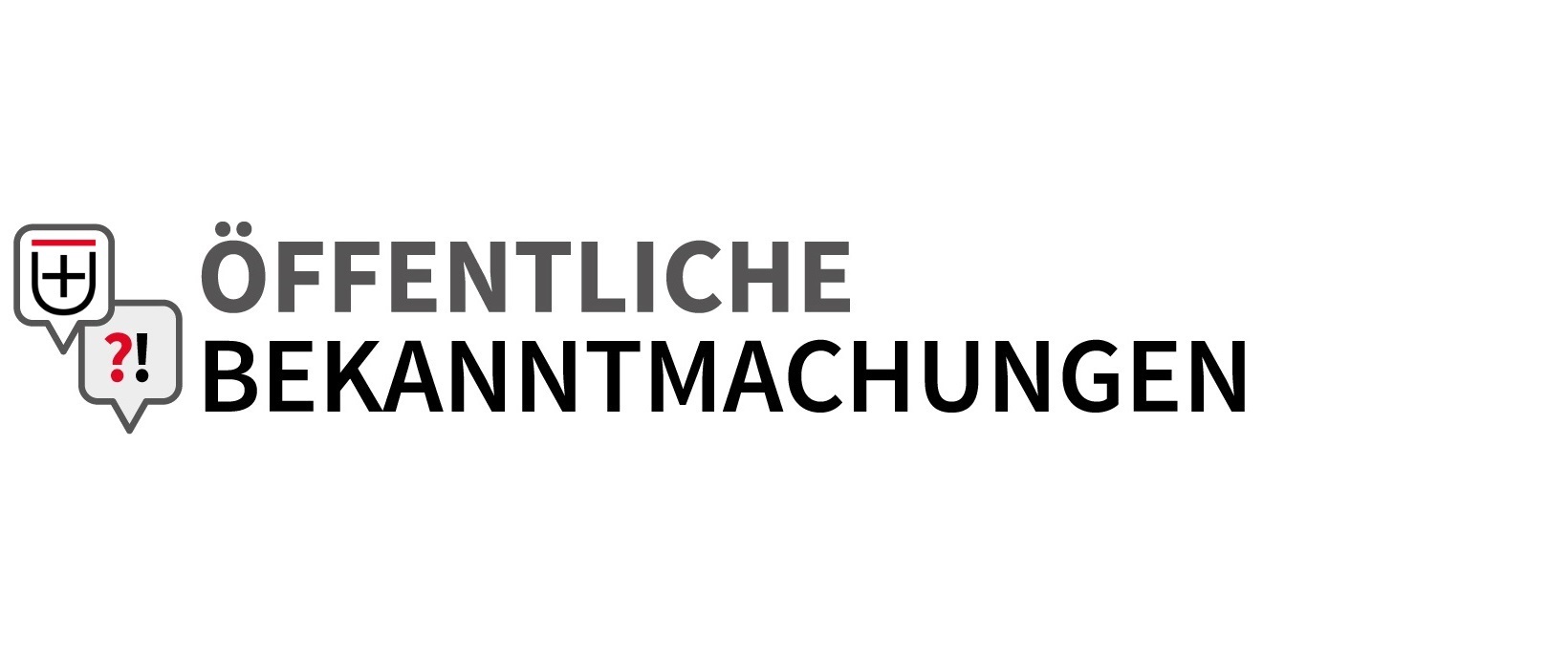 Logo Öffentliche Bekanntmachungen