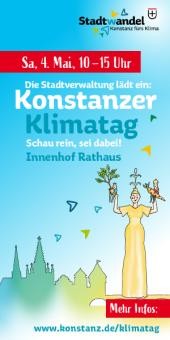 Cover des Flyers zum Konstanzer Klimatag