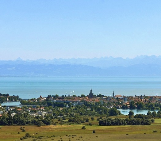 Konstanz aus der Ferne (Foto: Hajo Dietz)