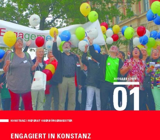 Cover der Broschüre Engagiert in Konstanz