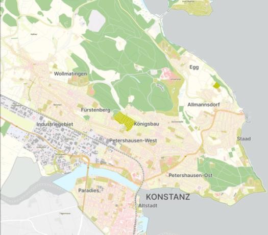 Ausschnitt Stadtplan Ausschnitt Stadtplan