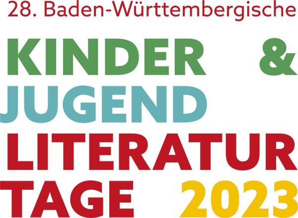 Logo der 28. Baden-Württembergischen Kinder und Literaturtage 2023