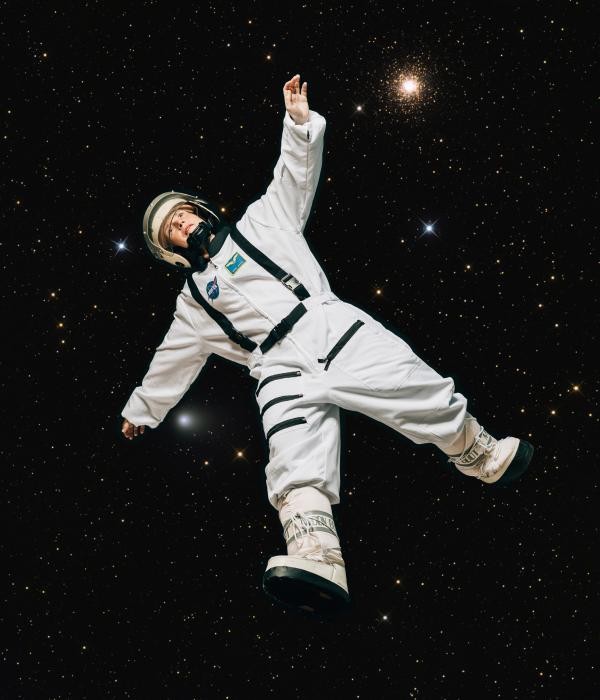 Astronaut im Weltraum