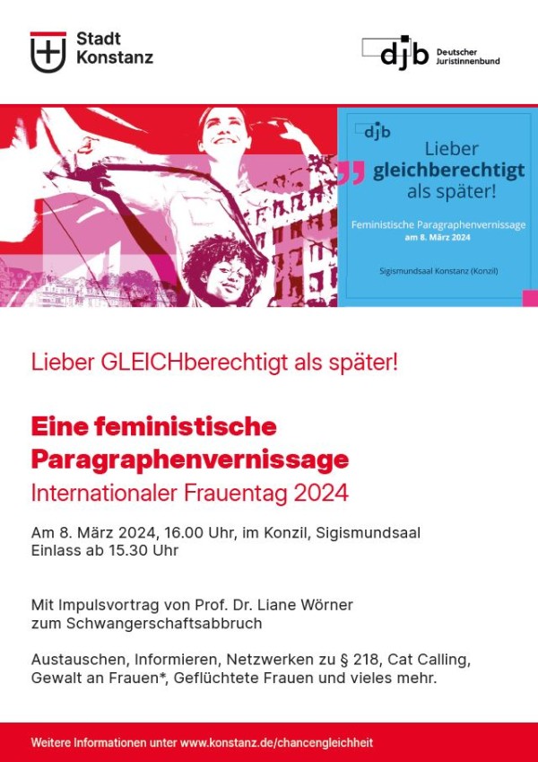 Plakat zur Veranstaltung