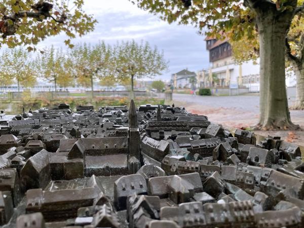 Tast-Stadtmodell im Konstanz Hafen