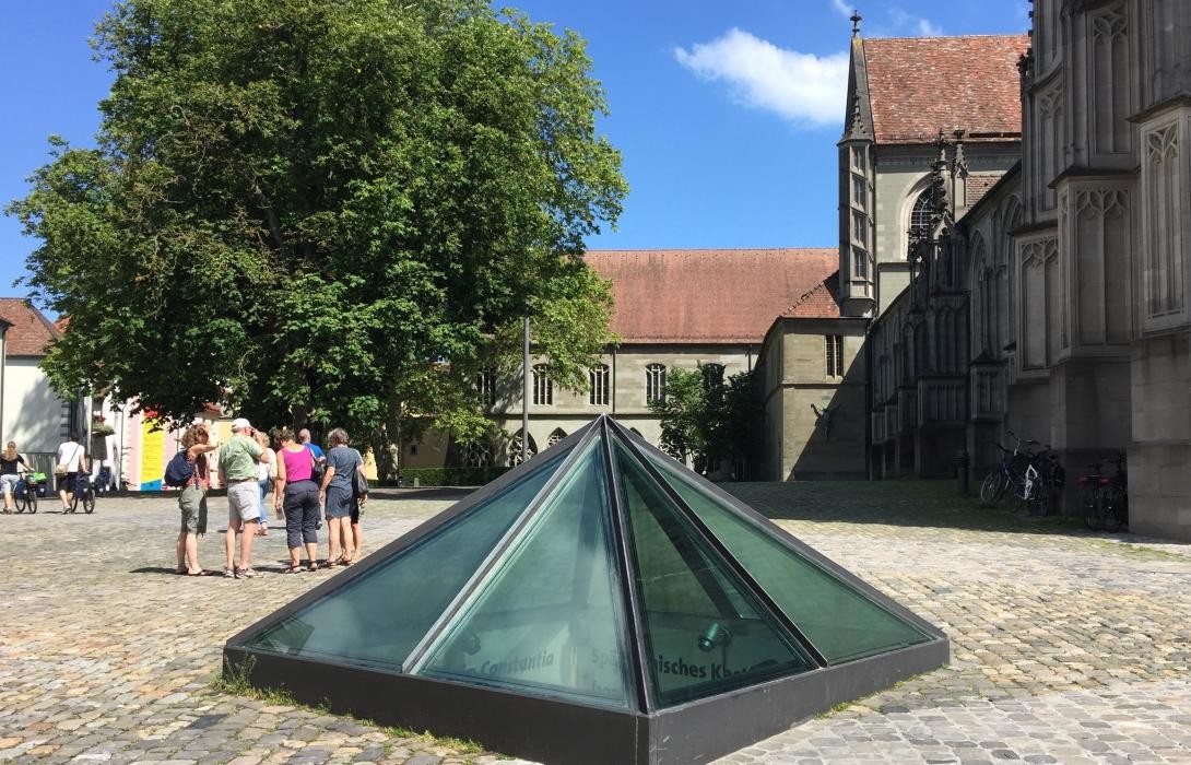 Römer-Pyramide Münsterplatz © Rosgartenmuseum Konstanz