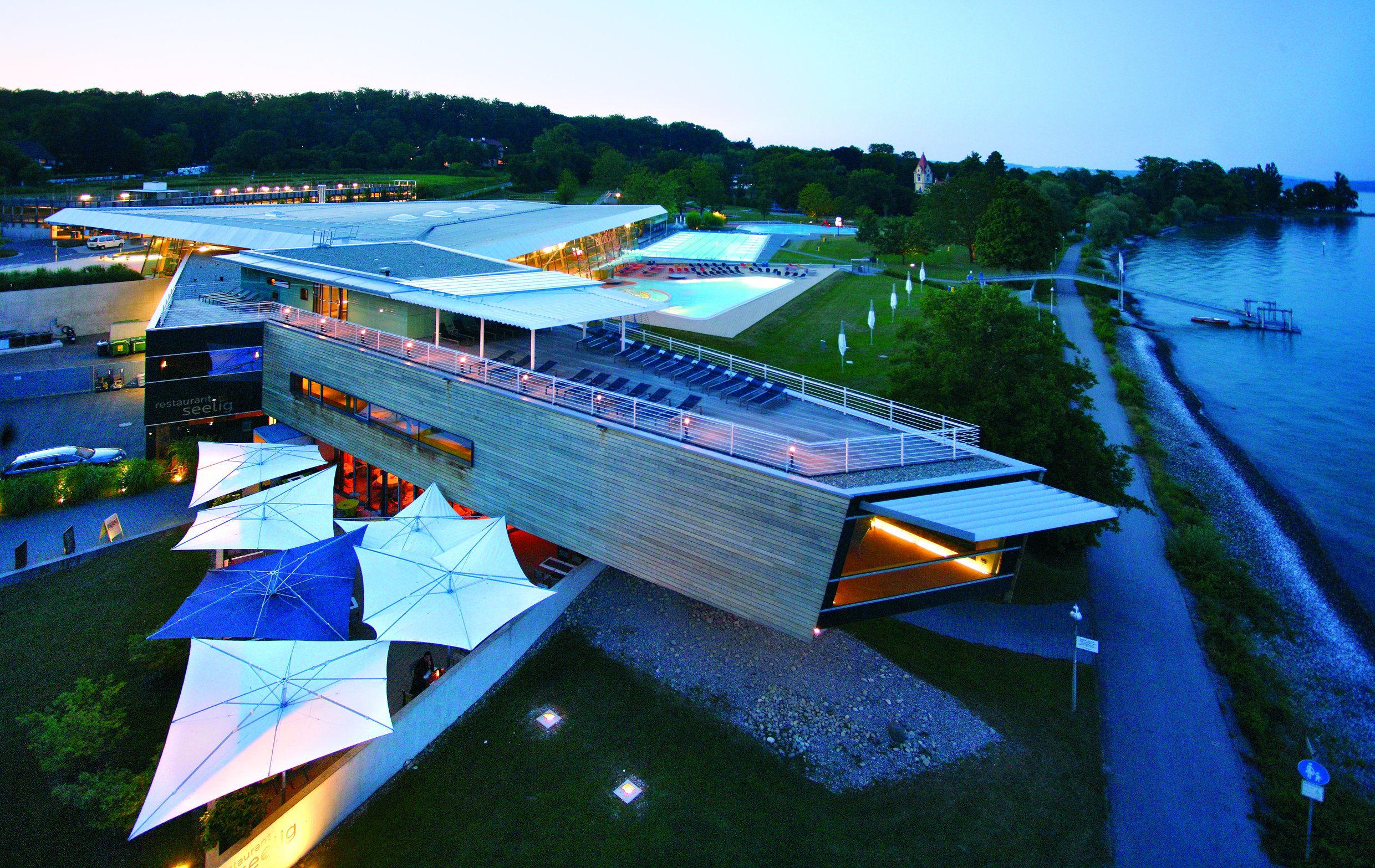 Sauna der Bodensee-Therme Konstanz: Aufgüsse sind möglich - Stadt Konstanz