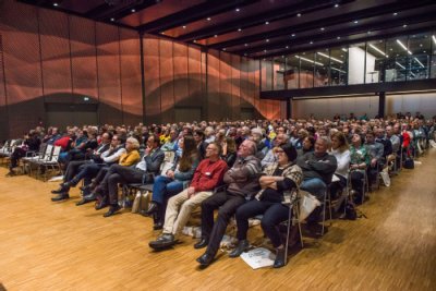 Aufmerksame Zuhörer bei EBZ 2018